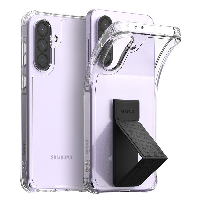 Araree 三星 Galaxy A56 5G 抗震支架保護殼(透明)