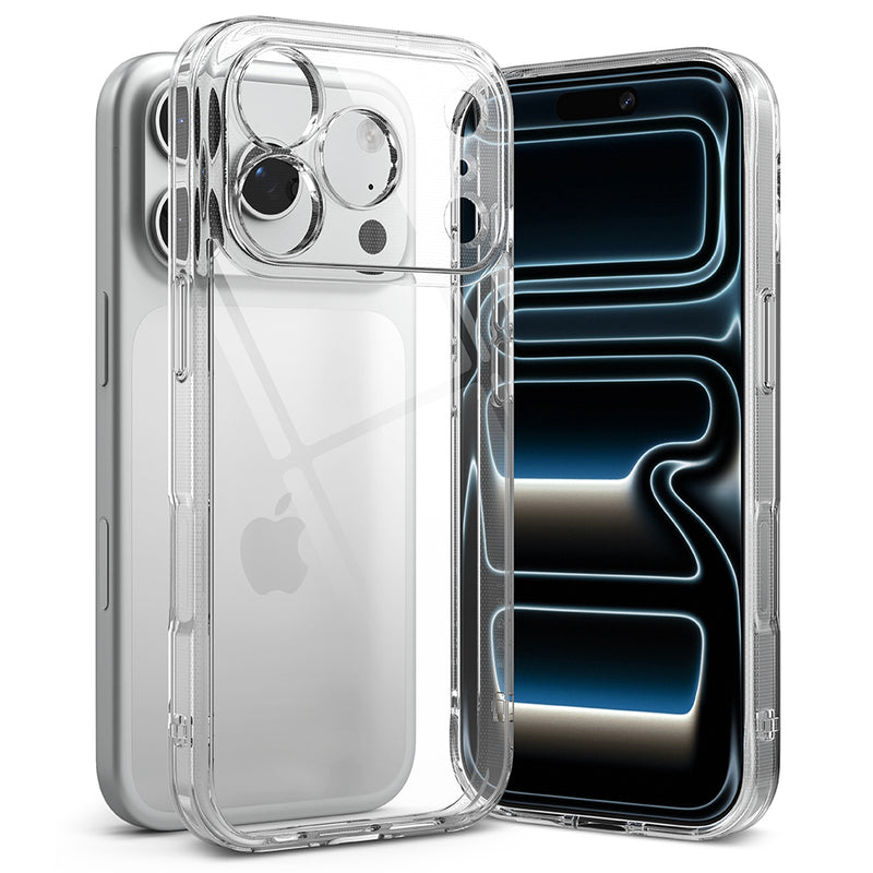 Rearth Apple iPhone 18 Pro/17 Pro (Ringke Fusion) 抗震保護殼(透明)