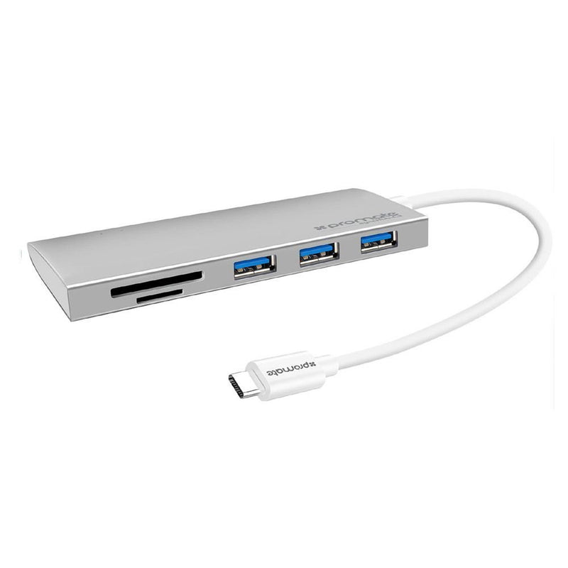 Promate USB Type C to USB 3.0 多功能充電傳輸集線器(SYNCHUB-C3)