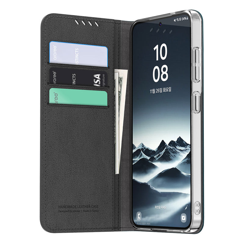 Araree 三星 Galaxy S25 Plus 手工掀蓋式保護皮套