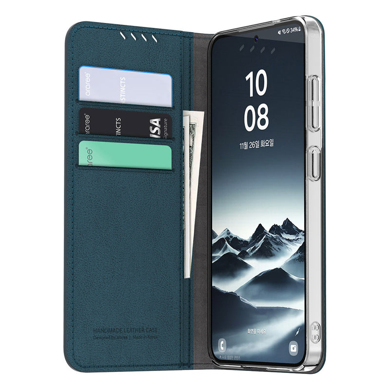 Araree 三星 Galaxy S25 Plus 手工掀蓋式保護皮套