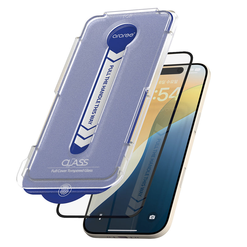Araree Apple iPhone Air 零失敗強化玻璃保護貼