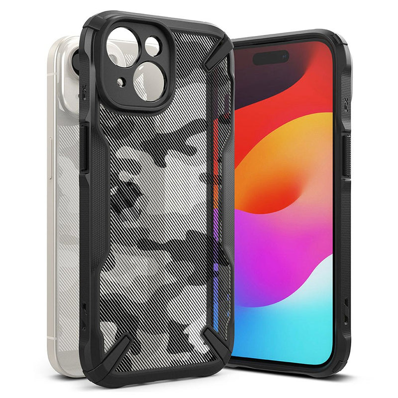 Rearth Apple iPhone 15 系列 (Ringke Fusion X) 抗震保護殼