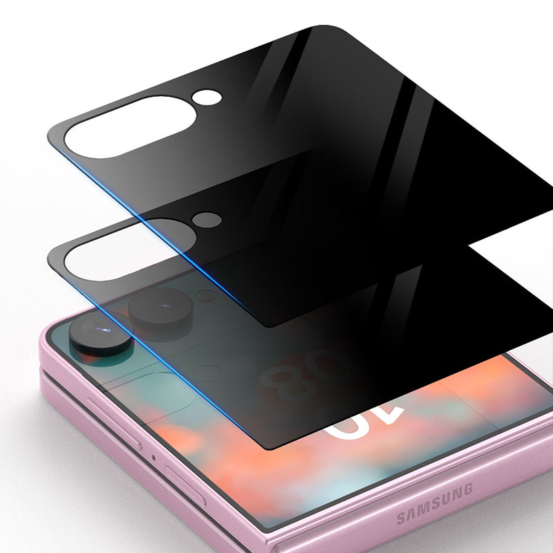 Araree 三星 Galaxy Z Flip 8 防窺強化玻璃螢幕保護貼(2片裝)