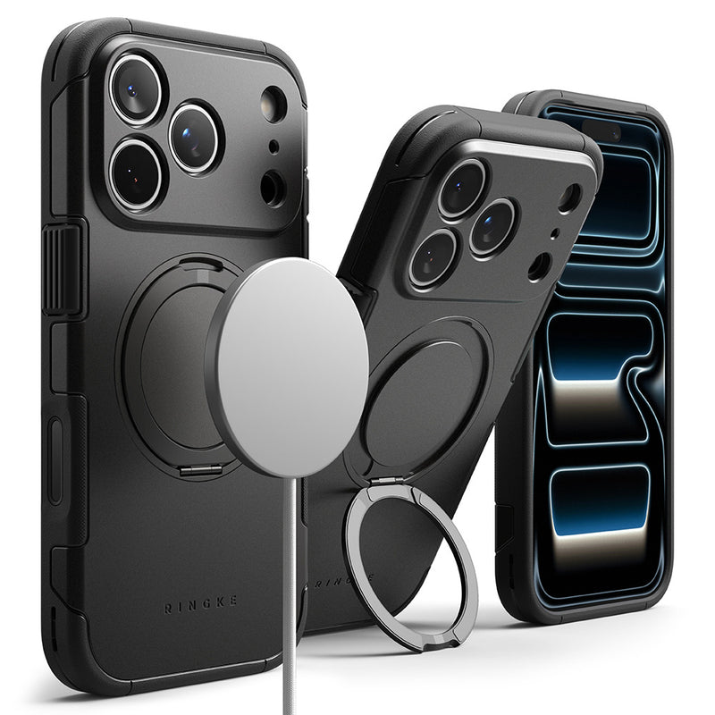 Rearth Apple iPhone 17 Pro Max (Ringke Alles) 磁吸立架保護殼