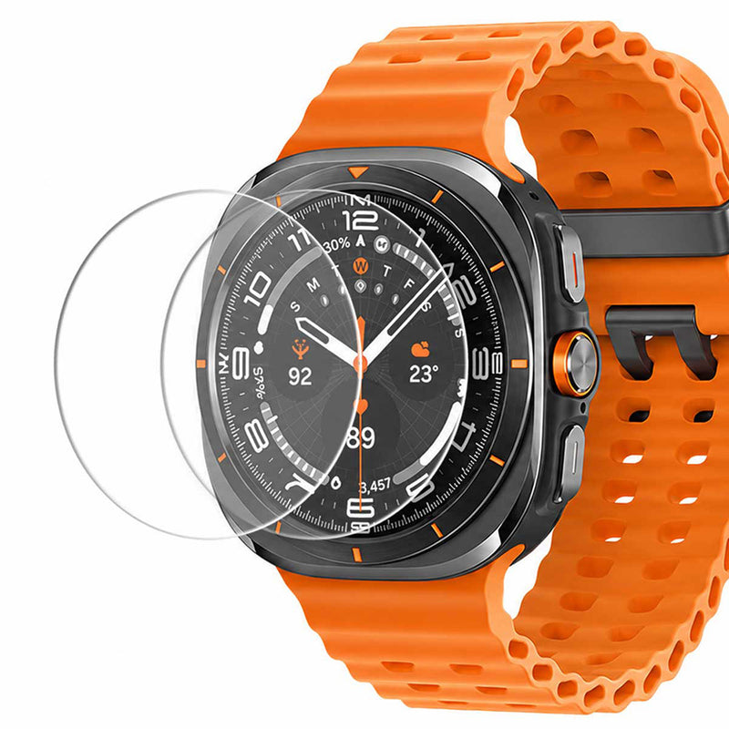 Araree 三星 Galaxy Watch Ultra 2 強化玻璃保護貼(2片裝)