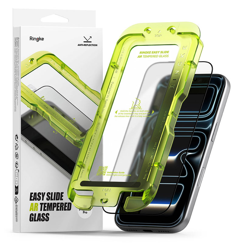 Rearth Ringke Apple iPhone 17 Pro 抗反光零失敗玻璃保護貼