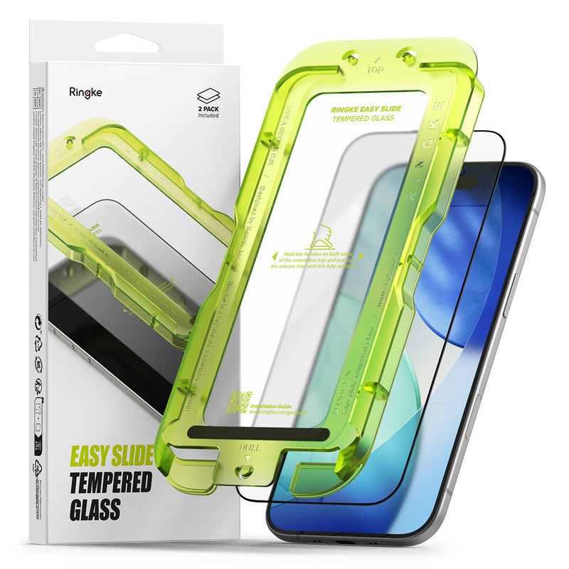Rearth Ringke Apple iPhone Air 零失敗玻璃保護貼(2片裝)