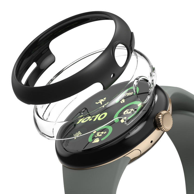 Rearth Ringke Google Pixel Watch 3 41mm 輕薄保護殼(1透1黑)