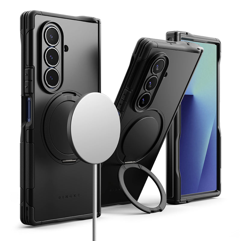 Rearth 三星 Galaxy Z Fold 7 (Ringke Alles) 磁吸立架保護殼